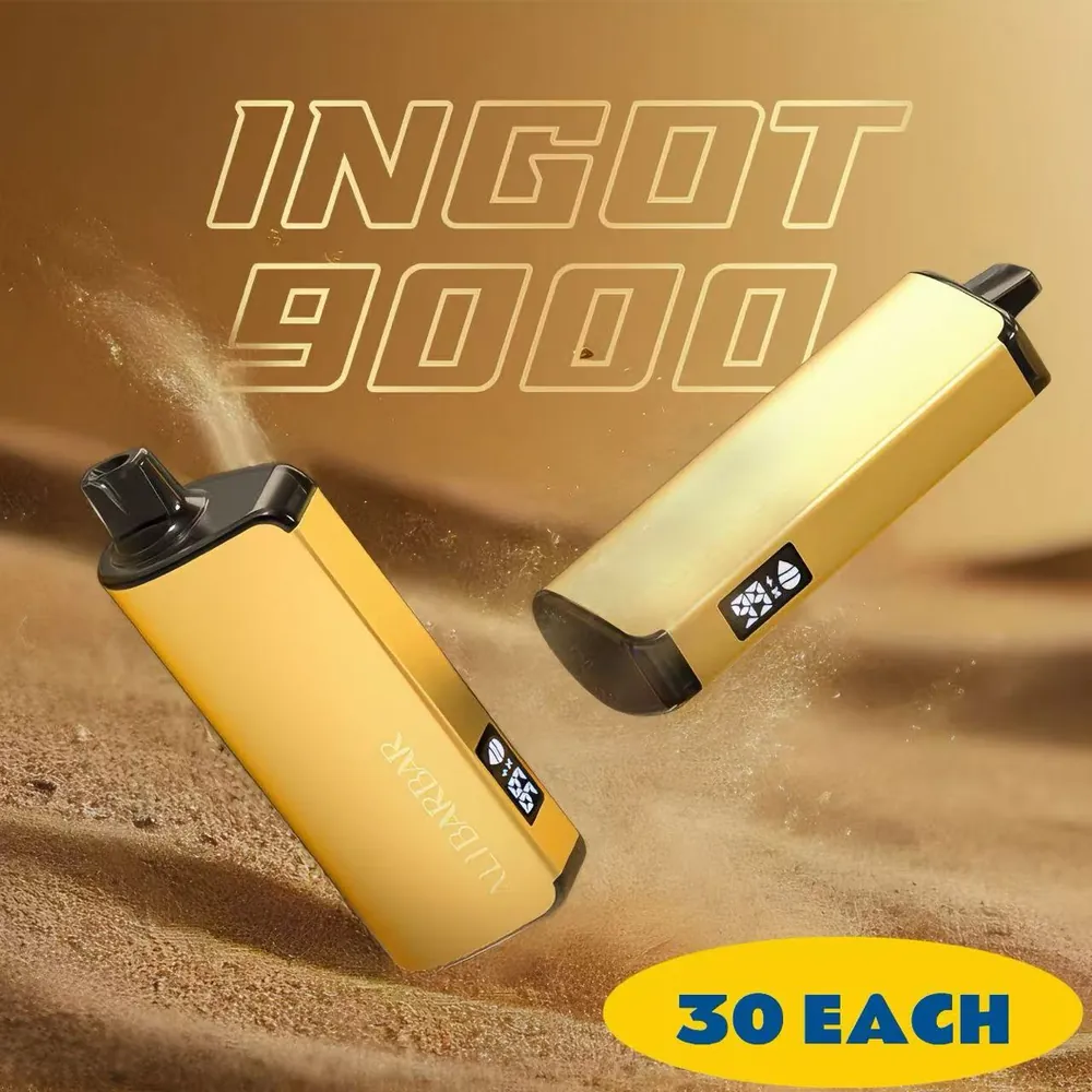 ALIBARBAR Ingot 9000 Puffs 50 Pack