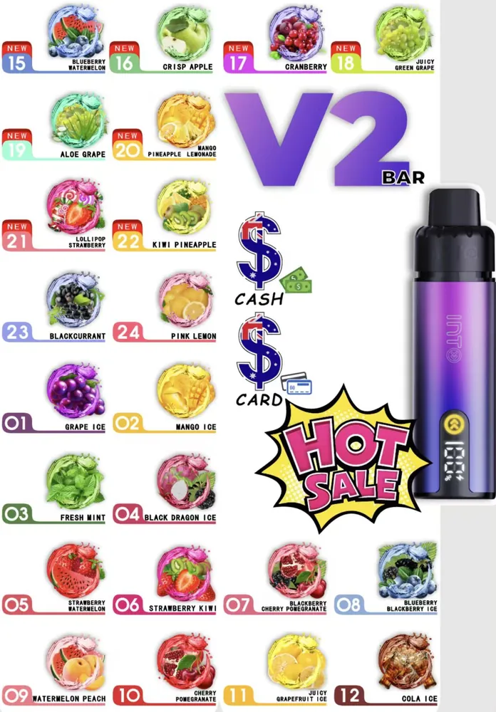 INTO V2 POD 10 Pack Bundle (With a Free Device) (Pod Only No Battery)
