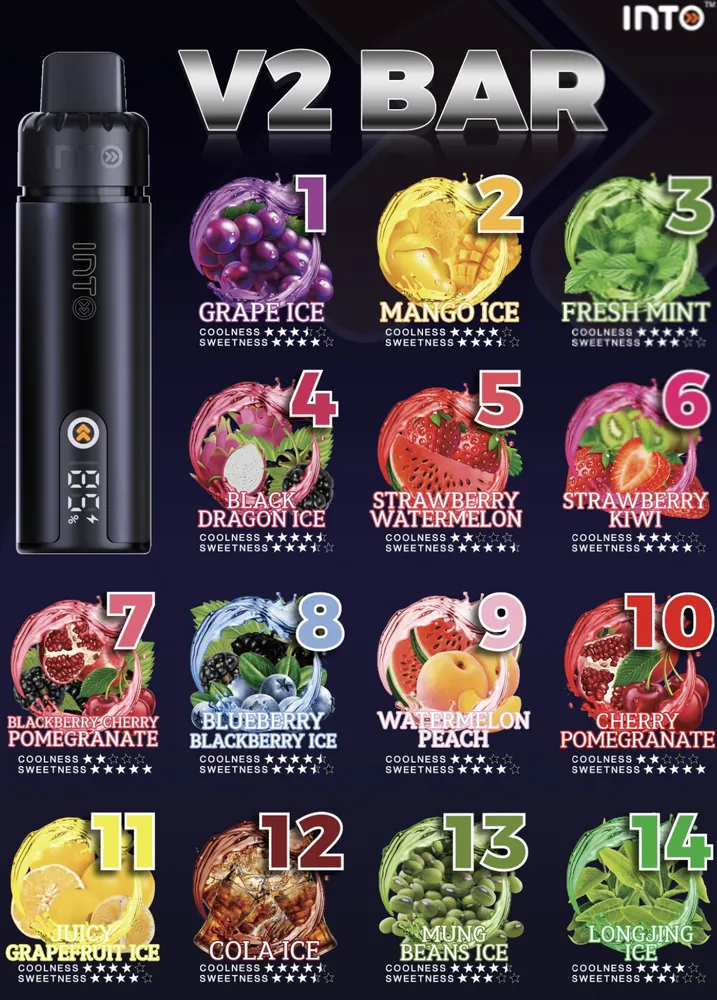 INTO V2 (Compatible IGET Bar Plus) 3 Pack Bundle (Pod Only No Battery)