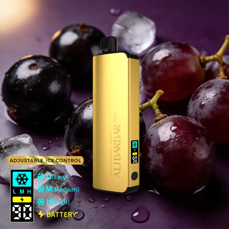 ALIBARBAR PRO 12000 Ice Adjust Blackcurrant Grape