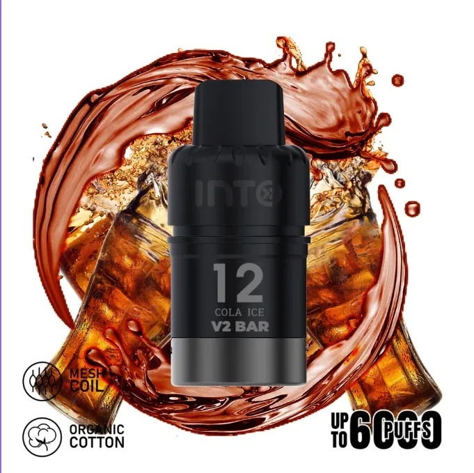 INTO V2 (Compatible IGET Bar Plus) Cola Ice (Pod Only No Battery)